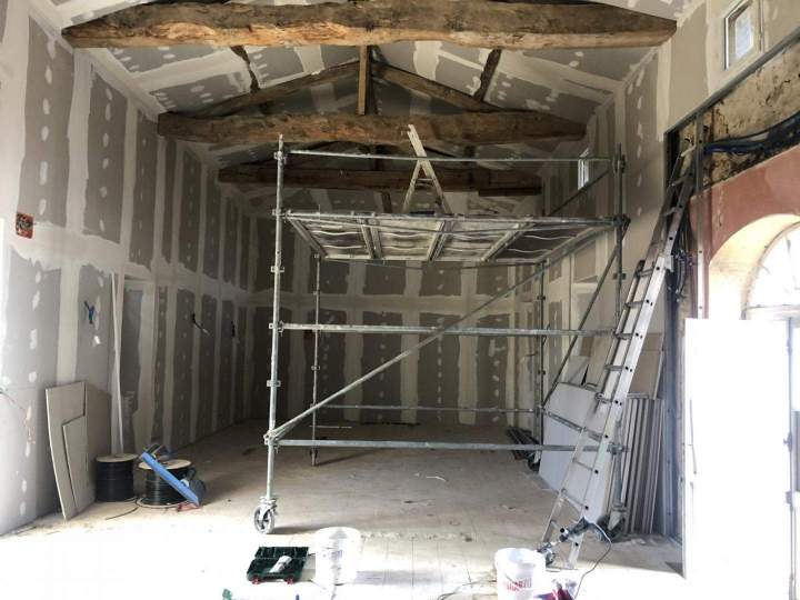 Pose de plâtre Gironde